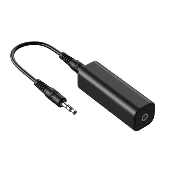 Ground Loop Noise Isolator, Noise Filter,3.5 mm audio cable with jack