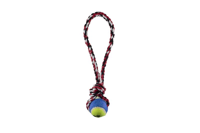 PetStar Tennis Ball Rope Small knot