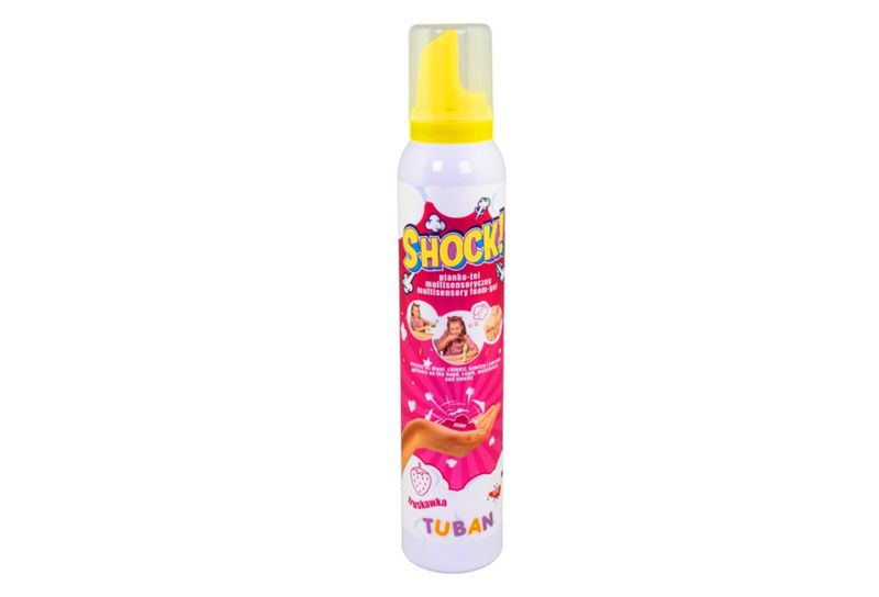 Tuban: Shock! - Multisensory Foam-Gel - Strawberry 200 Ml
