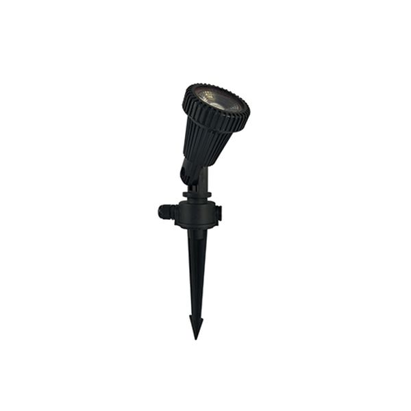Spotlight Spike Outdoor Black LED 1x7w 5000K