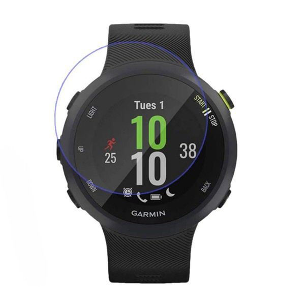 Clear Tempered Glass Screen Protector For Garmin Forerunner 45/45s