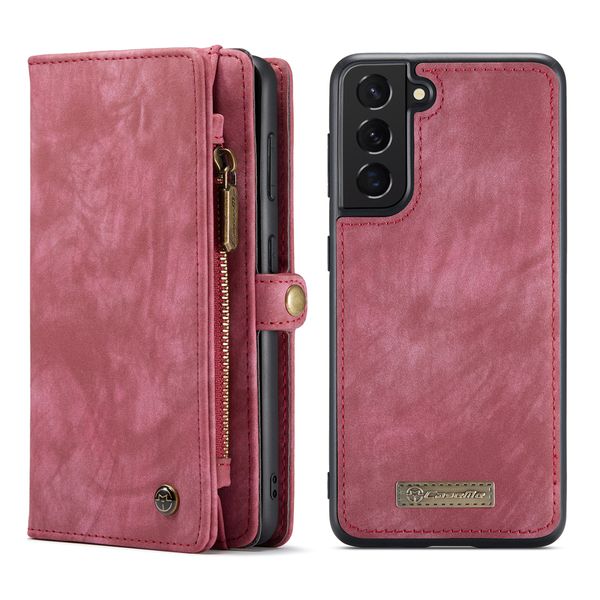 Detachable Magnetic Leather Phone Case &amp; Wallet for Samsung S21+ (Plus)