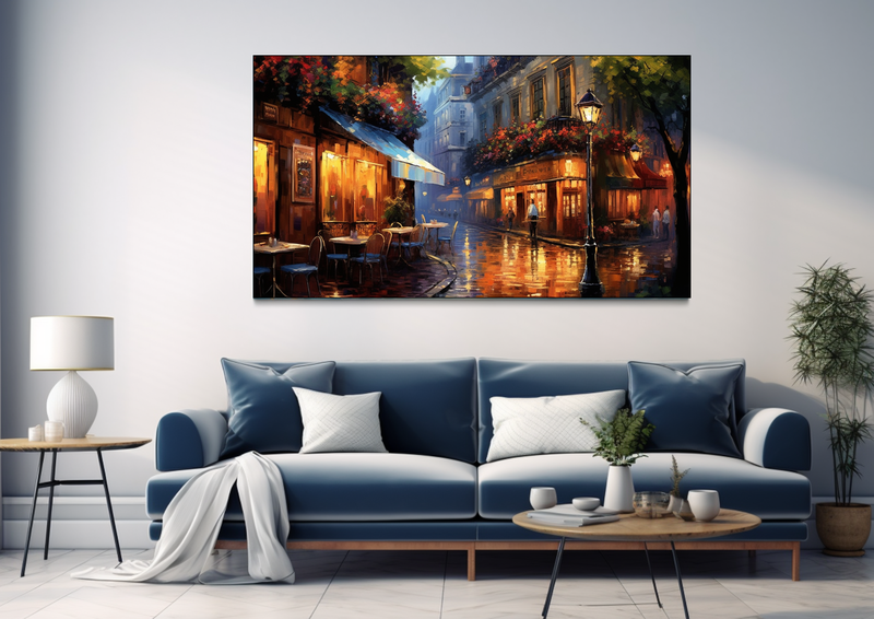 Canvas Wall Art - Latin Quarter Charm - BK0344