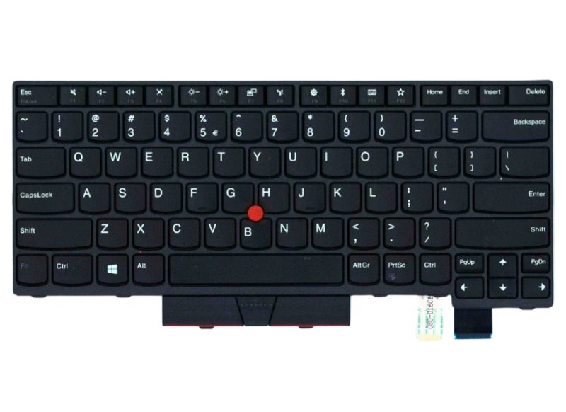 Keyboard Compatible with Lenovo ThinkPad T470 / T480 - Non-Backlit