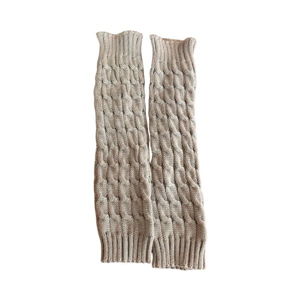 Women Thick Knit Leg Warmers - Warm Winter Boot Socks