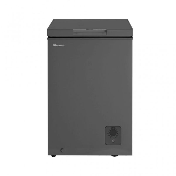 Hisense 142L Chest Freezer, Silver, A Class,With Sprung Hinge-H175CFS