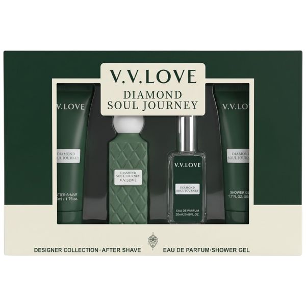 Pack of 4 - V.V.LOVE Diamond Soul Journey Fragrance Eau de Parfum Gift Set