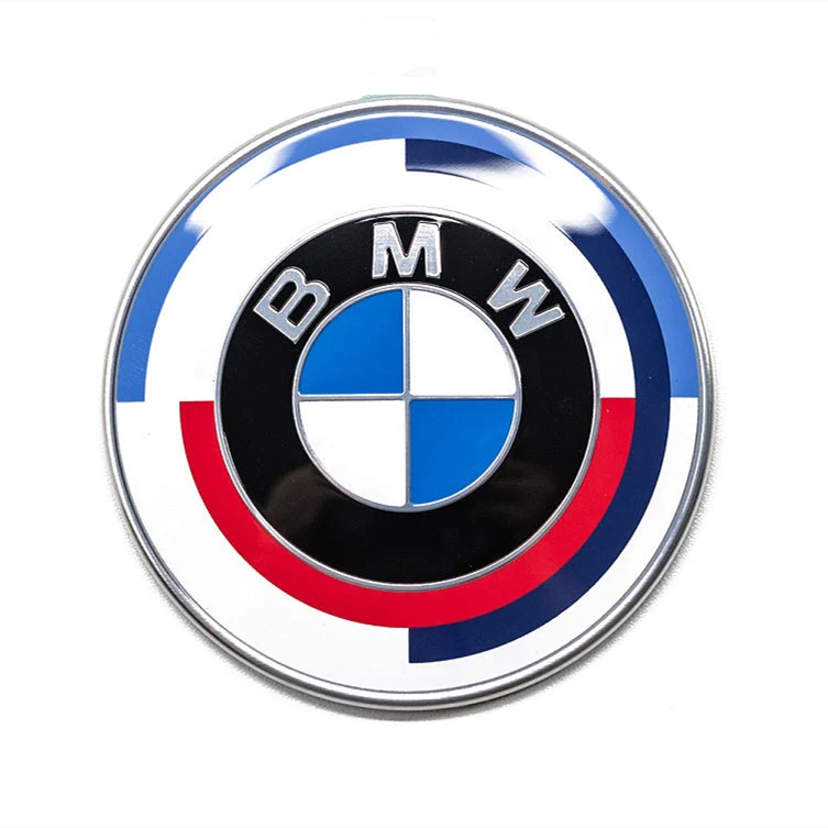 Replacement Bonnet Badge For BMW 50 Years Anniversary - 82mm | Shop ...