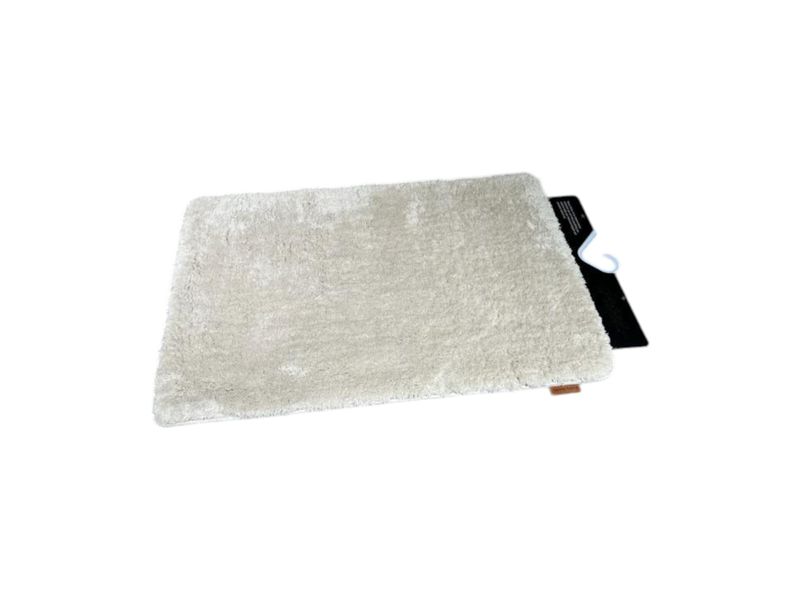 Cream White Soft Plush Shaggy Floor Mat