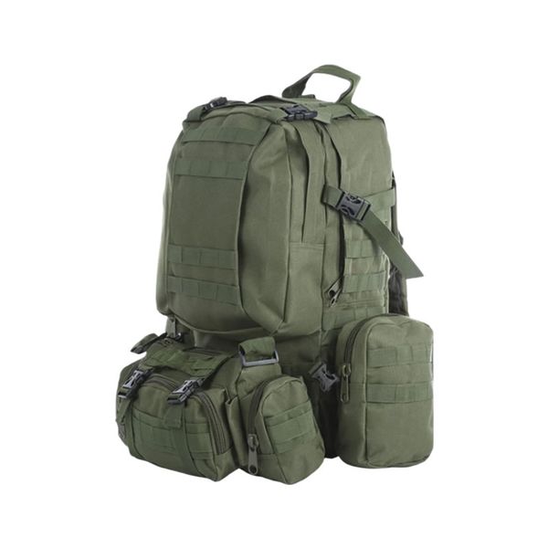 Tactical Backpack with 3 Detachable Molle Bags CF-75