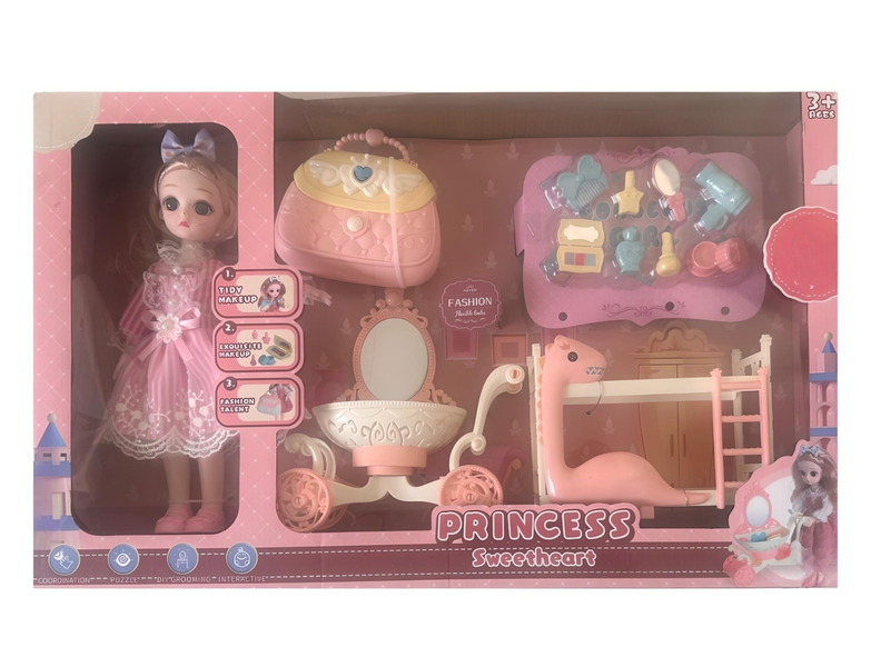 Pretend Play Doll Set