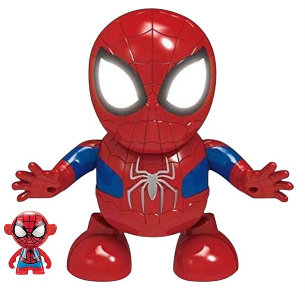 Spider-Man Dance Hero and Mini Weeble Toy Set - Light and Sound