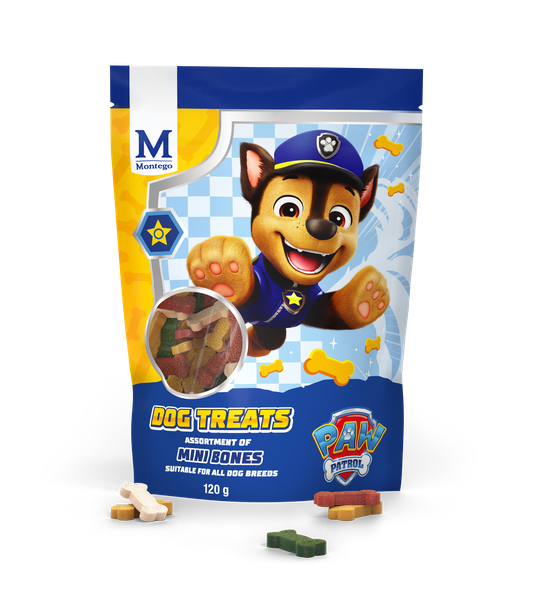 Montego PAW Patrol Assorted Mini Bones 120g (Pack of 10)