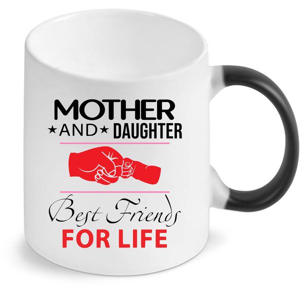 Mother and Daughter Best Friends Color Changing Mug