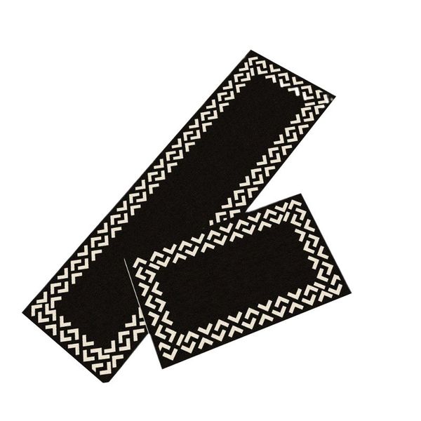 2 Piece Non-Slip Long Floor Mat