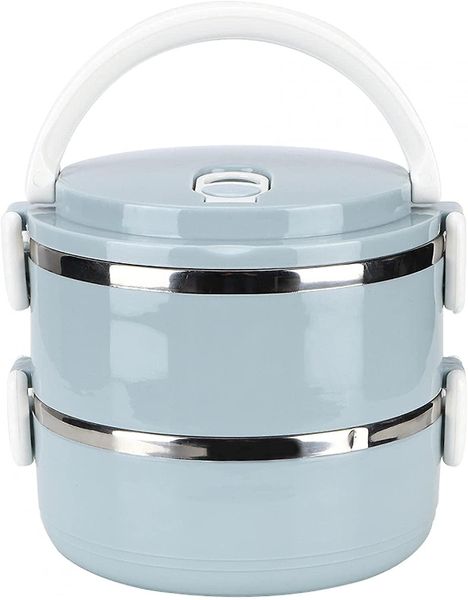 Flexxy Stainless steel Grid Instulated Lunch Box Container