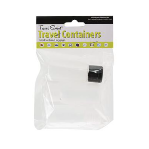 Travel Smart Luggage- Clear Travel Bottles 50ml 3 Pack