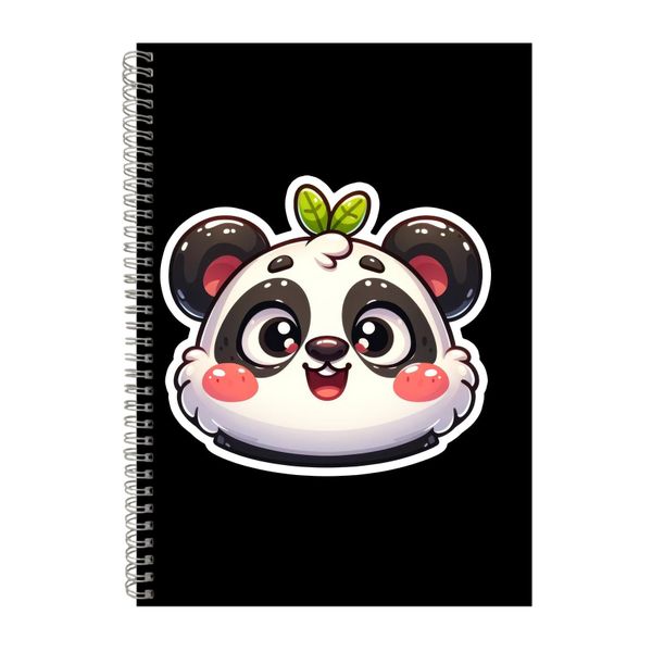 Red panda A4 Notebook Spiral Lined Trendy Notepad Animal Idea 324
