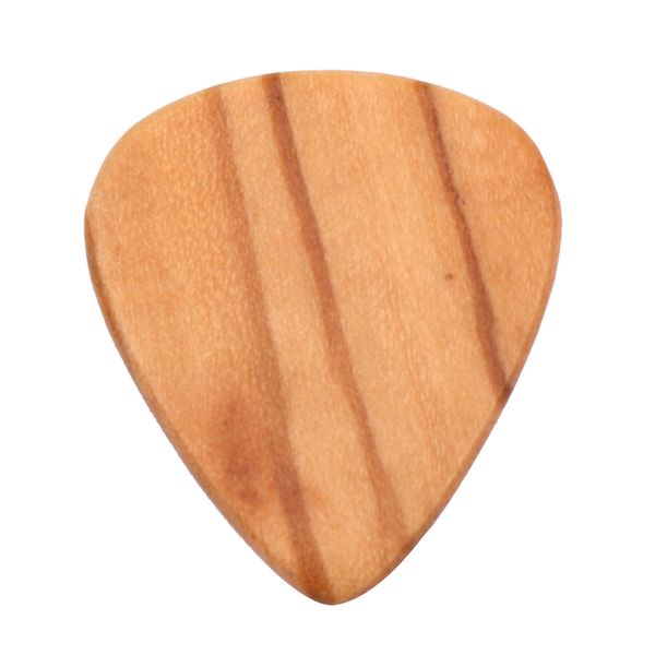 Olive wood guitar/uke pick