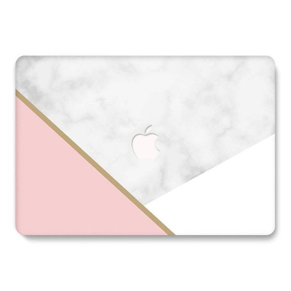 Marble Triangle Designer Case compatible with MacBook Air 15" M2/M3/M4