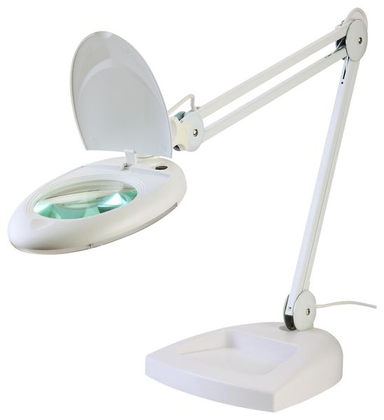Duratool DT000089 Magnifier LED - 5 Dioptre Magnification 15w - UK Plug