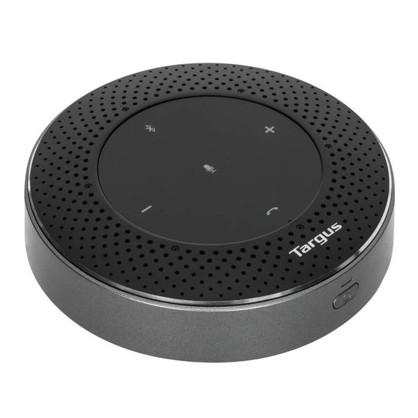 Targus Bluetooth SpeakerPhone - Connect via USB or Bluetooth 5.0 wireless connection up to 10 m (33 ft) from laptop, tablet, or phone - Black
