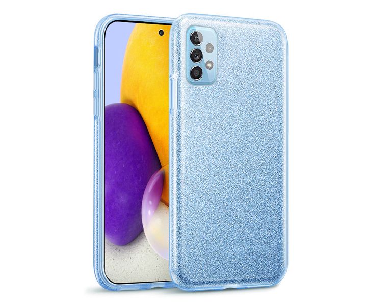 Tekron Glitter Sparkle Protective Case for Samsung Galaxy A72 (2021)-Purple