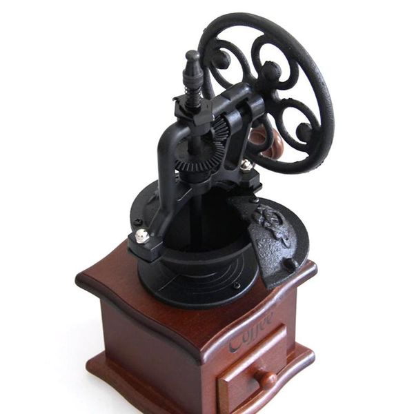 Vintage Retro Coffee Mill Devil's Mill Manual Coffee Machine Home Creativi