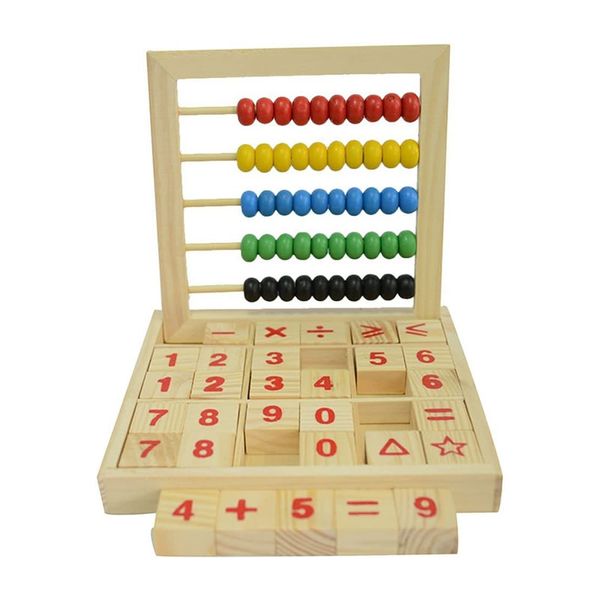 Wooden Abacus Study Blocks F47-72-13