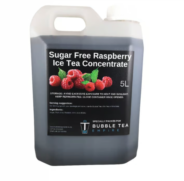 Sugarfree Raspberry Ice Tea Concentrate 5L