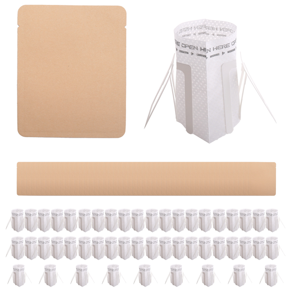 100Pcs Disposable Coffee Filter Bags Drip Portable Hanging Ear Style Paper
