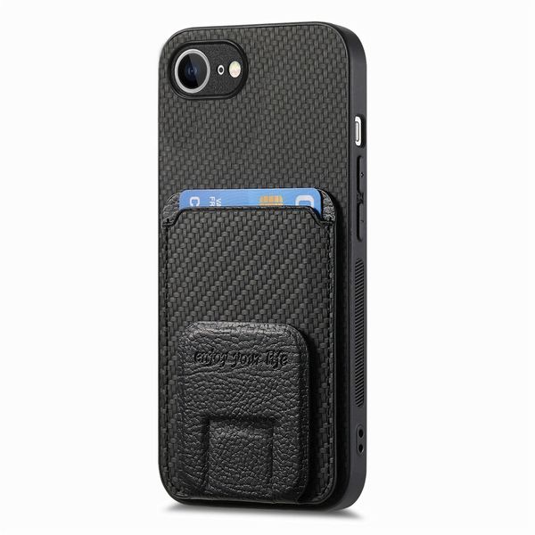 Card Holder Stand Case Compatible With iPhone 16E Cover
