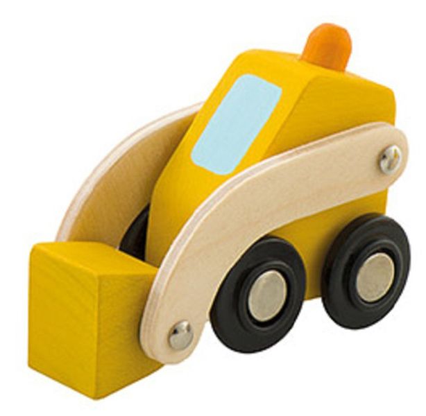 Sevi Wooden Mini Bulldozer - 7cm