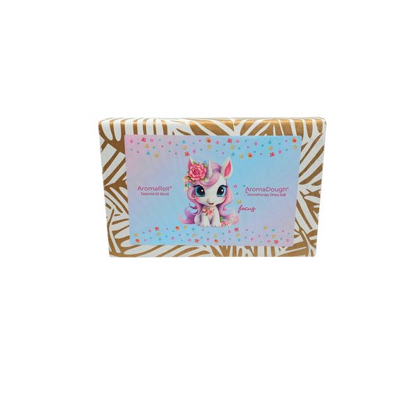 AromaRoll &amp; Aromadough Unicorn Gift Set - Focus