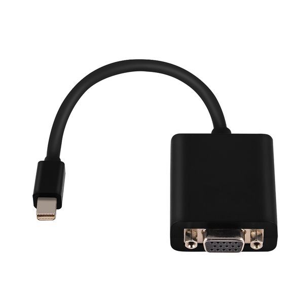 Mini DP to VGA Adapter 1080P Black