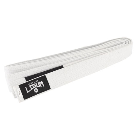 Ligum Fight Gear Jiu Jitsu Belt - White