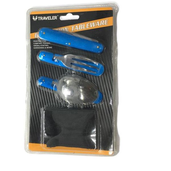 Traveler 6 Function Camping Cutlery Set