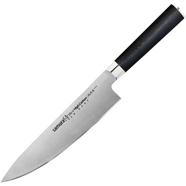 Samura Japanese Steel Mo-V Chef's Knife, AUS-8 Blade, 20cm