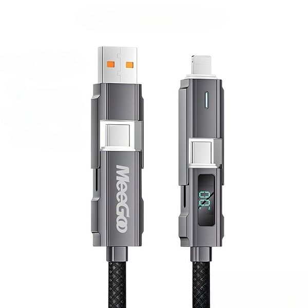 MeeGoo 65w 4 in 1 Fast Charge Mobile Phone Data Cable