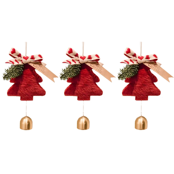 Christmas Tree Pendant Happy New Year Bell Pendant A