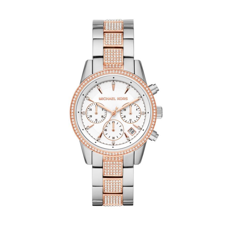 Michael Kors Ritz Women Silverstainless Steel Watch-MK6651 | Shop Today ...