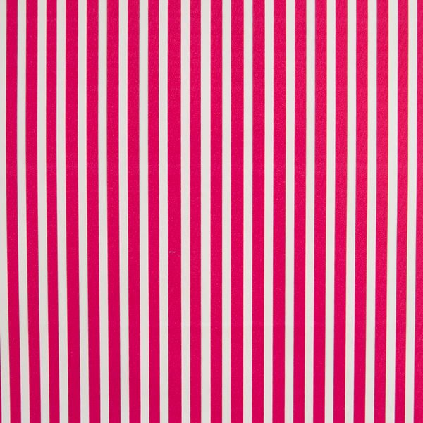 Cerise and White Stripes Wrapping Paper - 10m roll