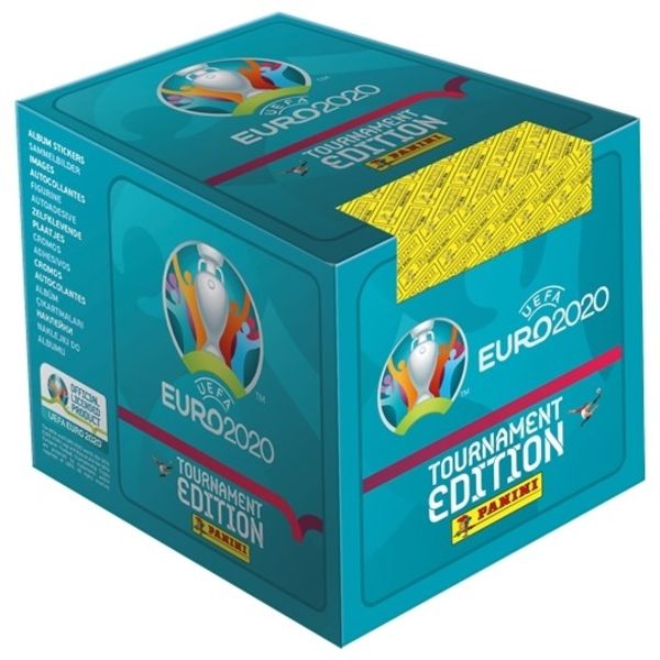 Euro 2020 Sticker Collection Sticker Box - 50 Bundle