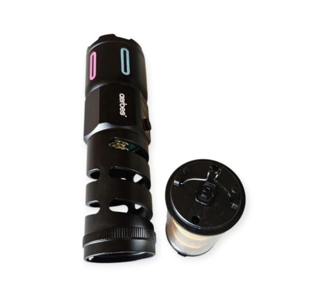 Aerbes AB-SD104 2200mah Multi-functional Telescopic Zoom Flashlight