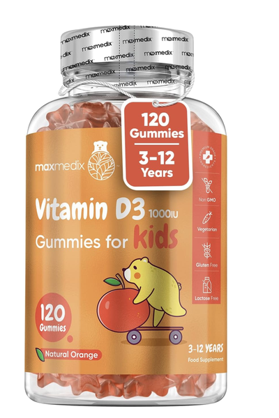Vitamin D3 Gummies for Kids 4 Months Supply