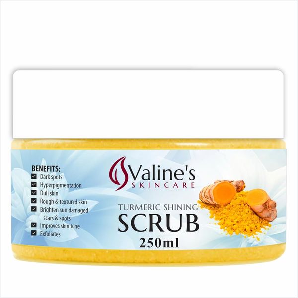 Valine's Skincare Turmeric Shining Scrub 250ml