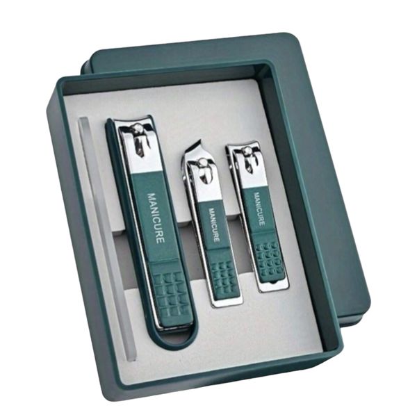 4Pc High-End Nail Clipper Set in Box