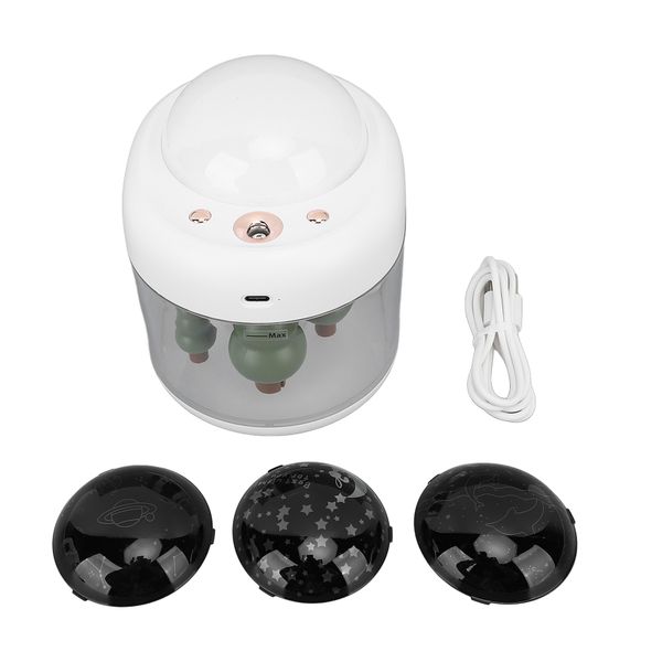 500ml USB Lion Doll Humidifier - Cool mist projector for kids' room