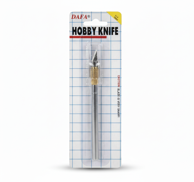 Hobby Knife from DAFA 15cm with Blade Blister Packaging