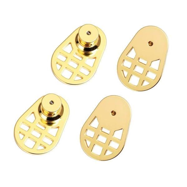 Earring Backs - Secure Durable Lifter Rackets Designed for Heavy Earrings - 2 Pairs